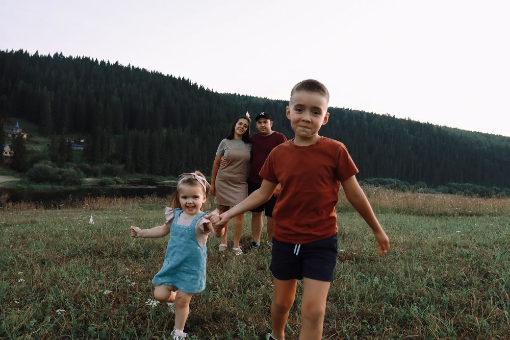 Дружная семья