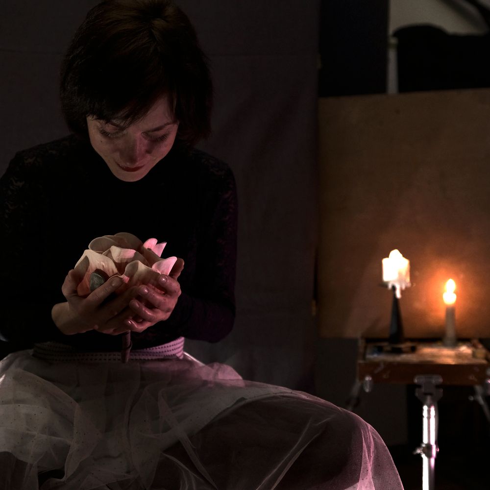 Сердце-цветок