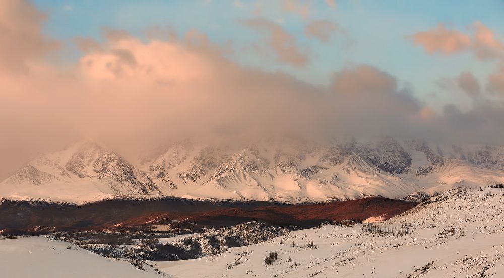 Утро в горах