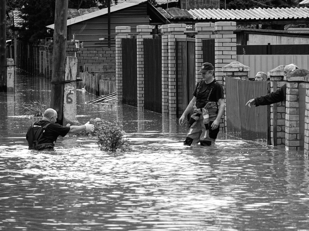 Спасение спасателя.
