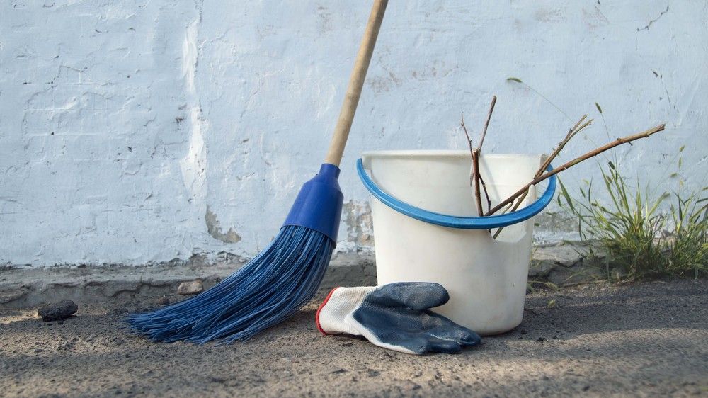 Синее и белое