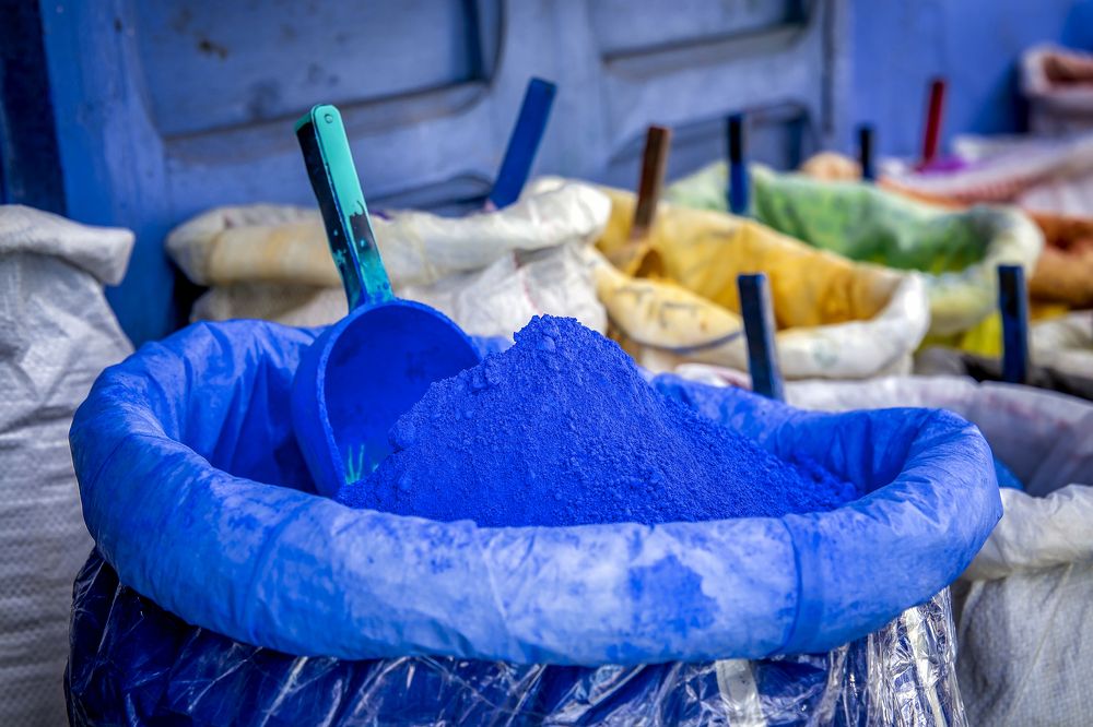 Blue is the new black