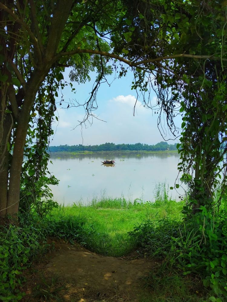 One piece of river