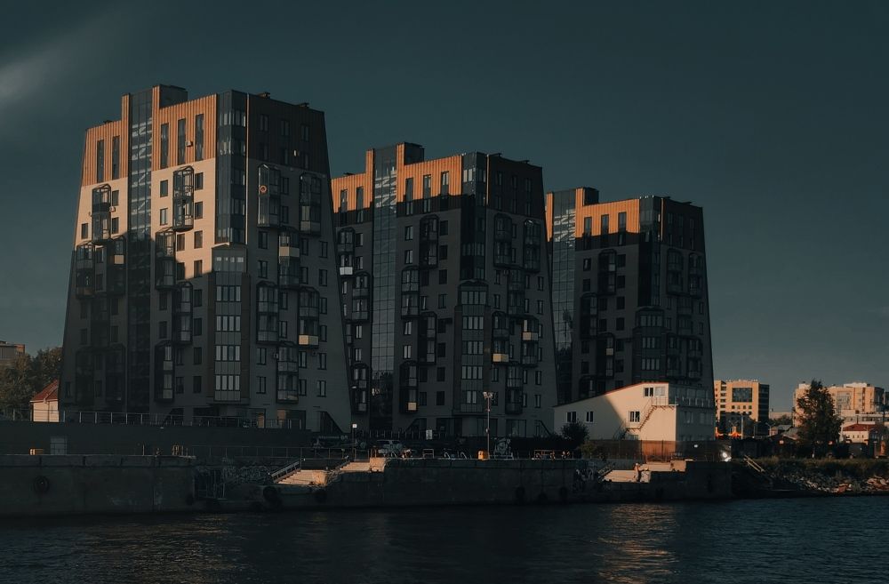 В лучах заката