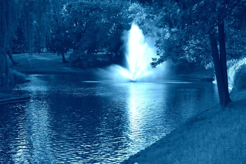 Фонтан Рижского канала / Fountain of the Riga Canal