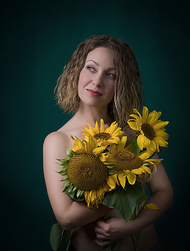 Подсолнухи уходящего лета