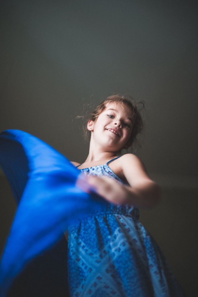 Игра с тканью