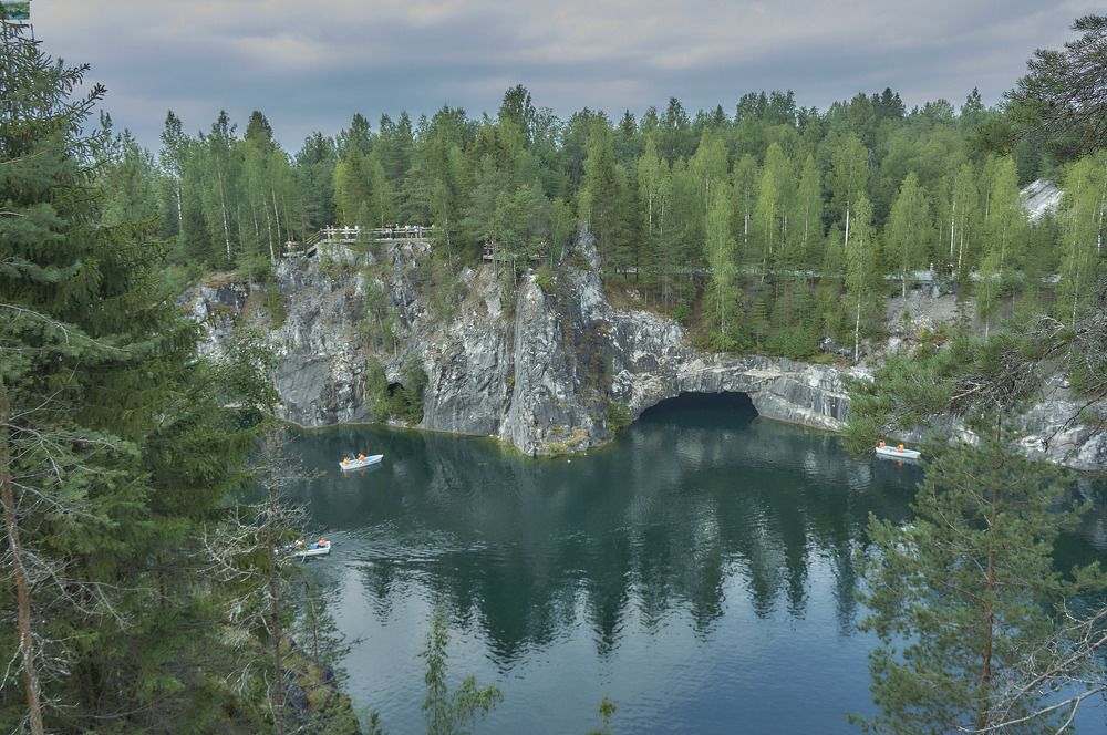 Ruskeala Mountain Park