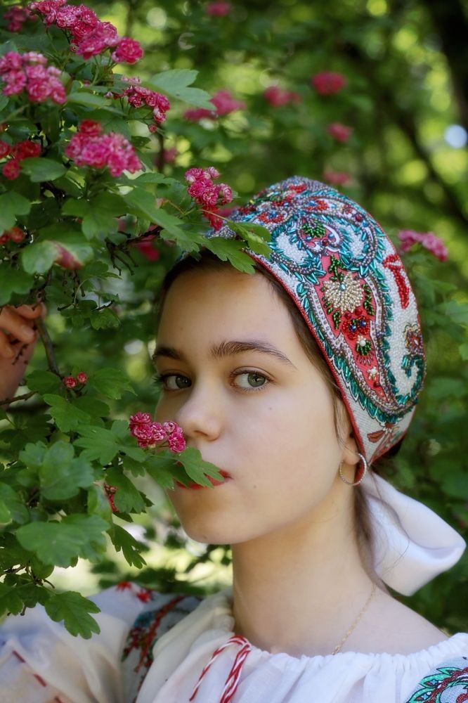 Пурпурные цветочки (Purple flowers)