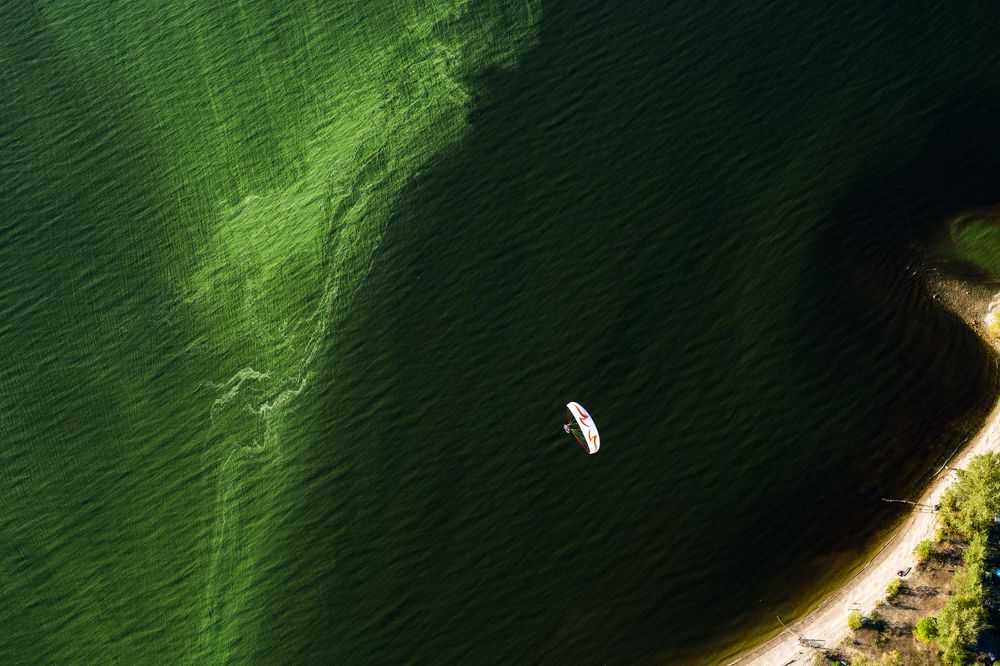 Над нефритовыми волнами