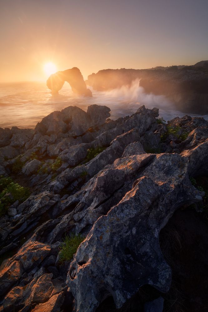 The Fiery Waves and the Scales of the Dragon