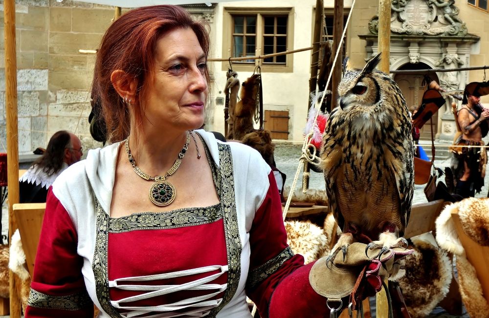 Женщина  сова  !