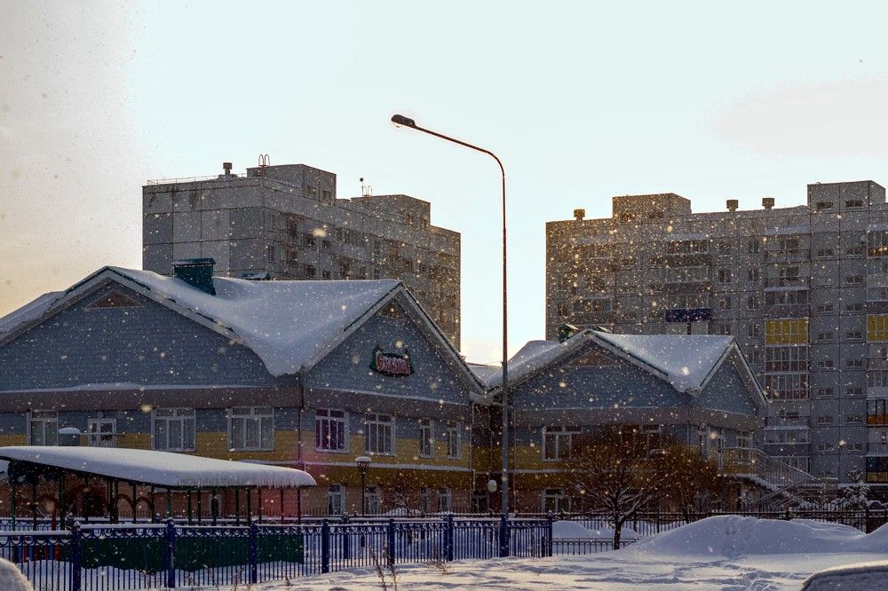 Снег кружится...