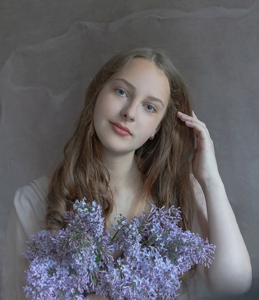 Она была божественно красива.