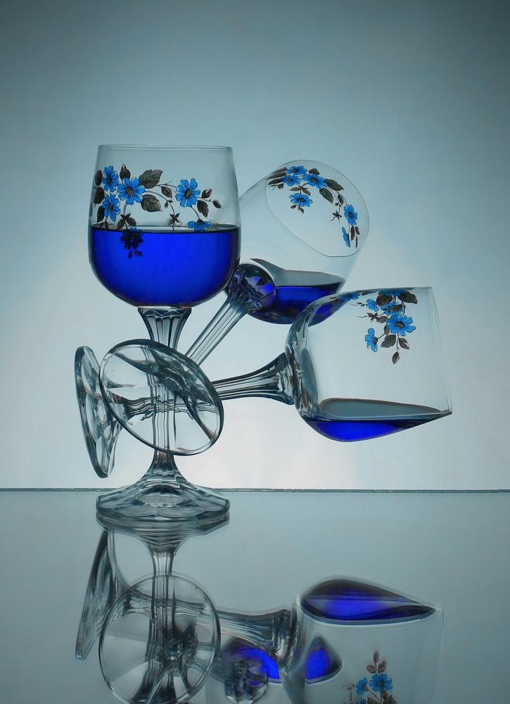 Синяя фантазия.