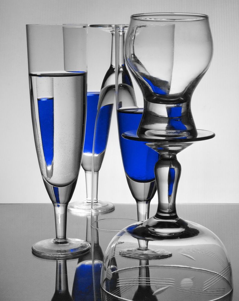 Синий калейдоскоп.