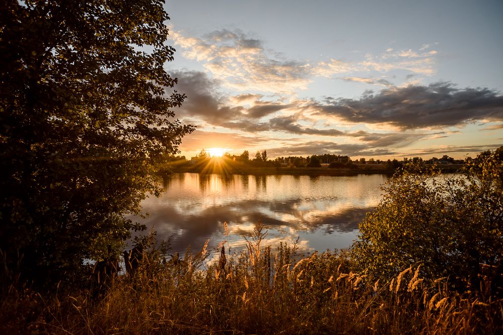Ванильное небо.