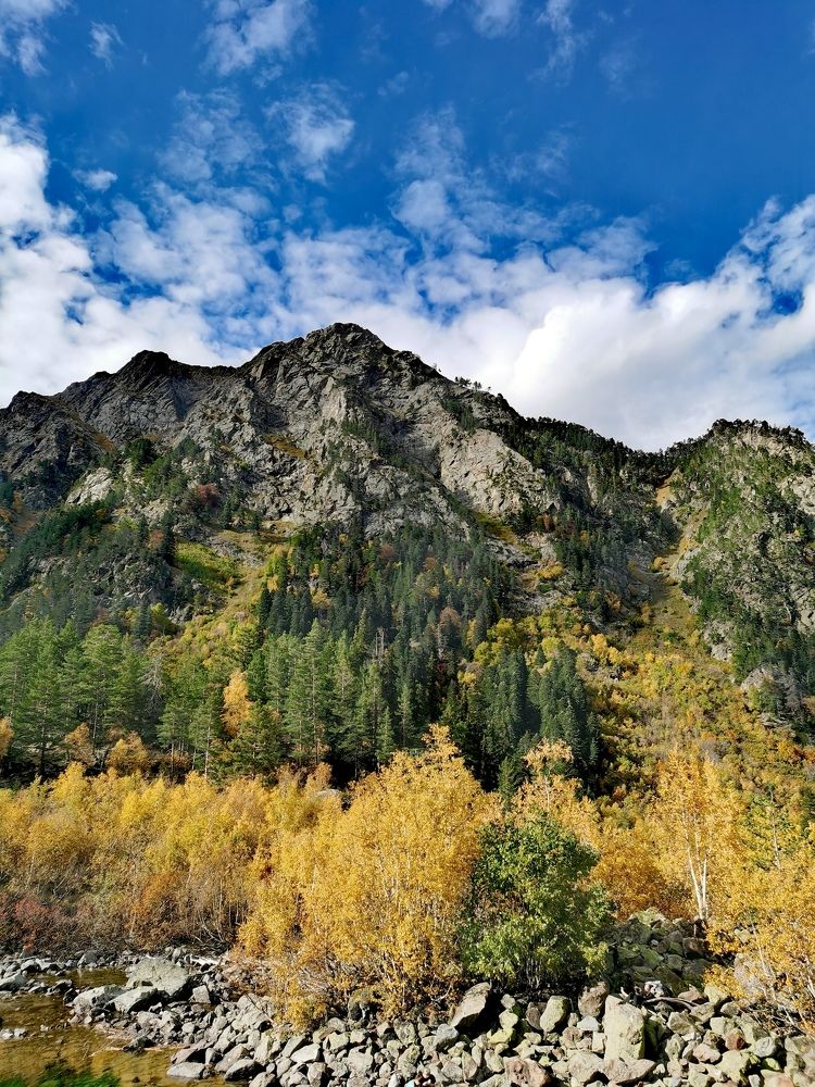 Осень в Домбае.