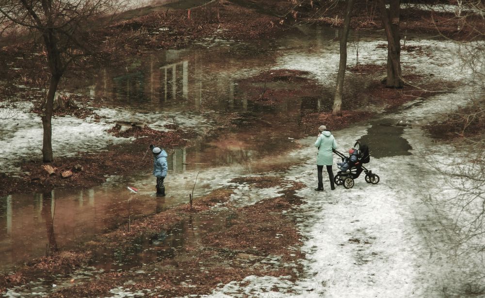 А у нас на дворе весна