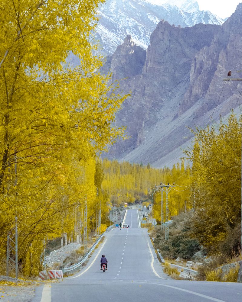 Autumn Landscape of Gojal Hunza