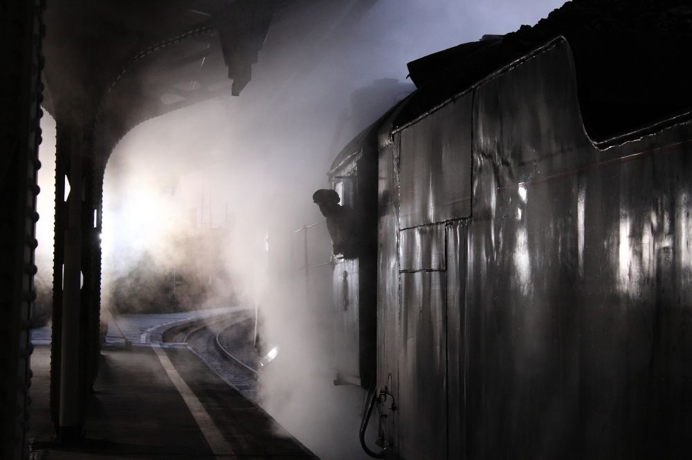 Отправление поезда