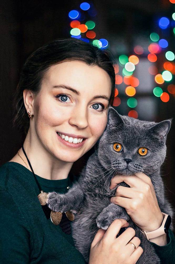 Автопортрет с котиком