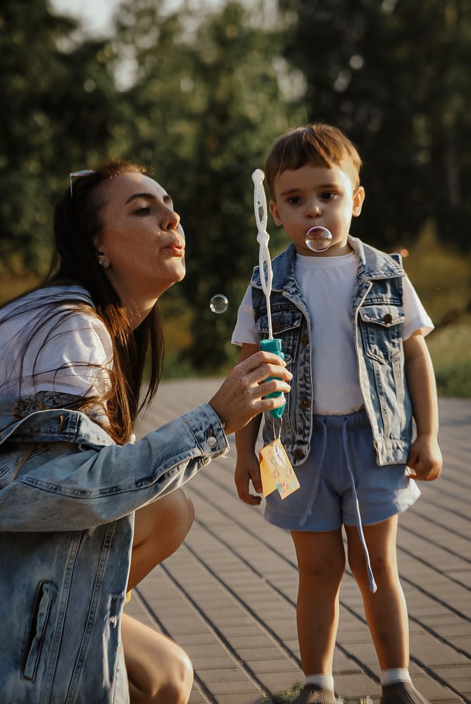 Мама и сын (mom&son)