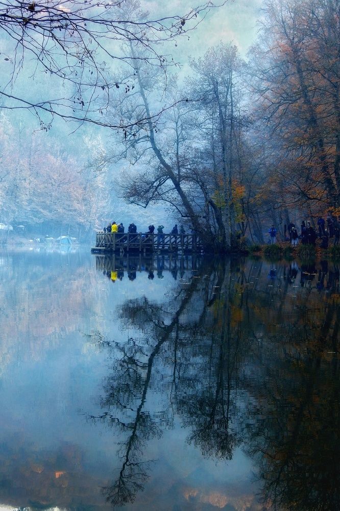 Deepest reflection on the lake.