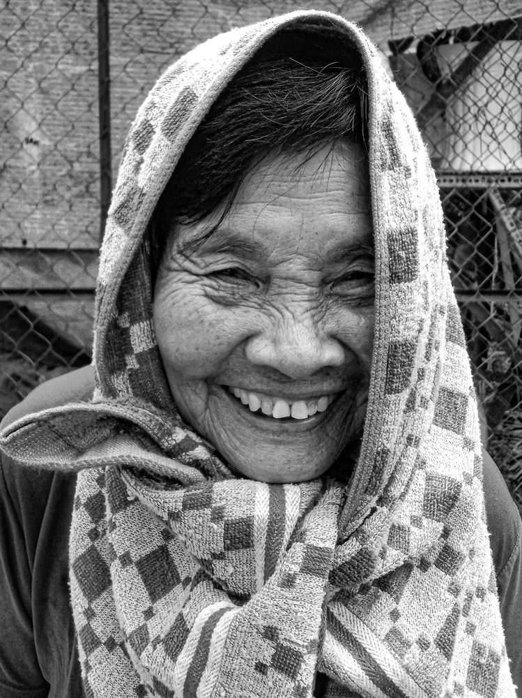 Woman smile