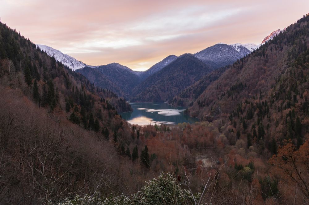 Озеро Рица. Абхазия