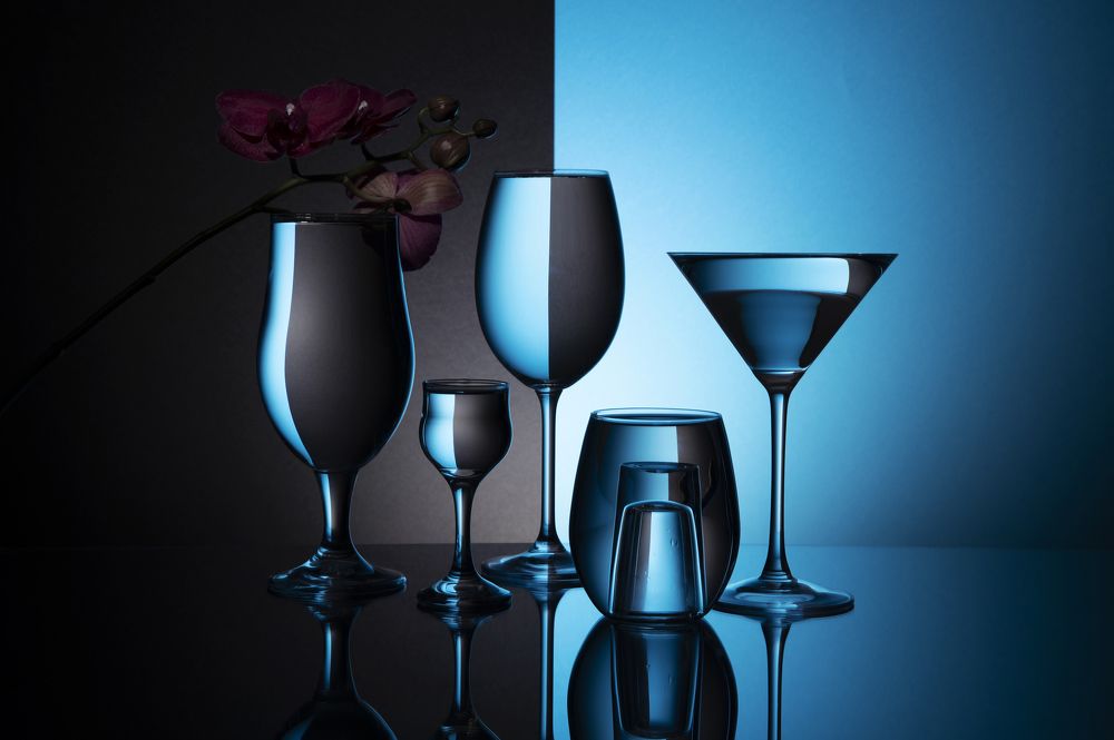 Inverted glass world