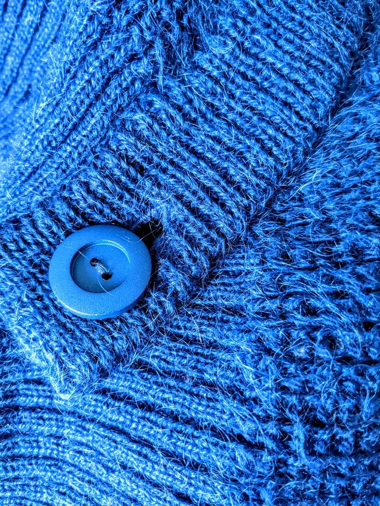 A Blue Cardigan