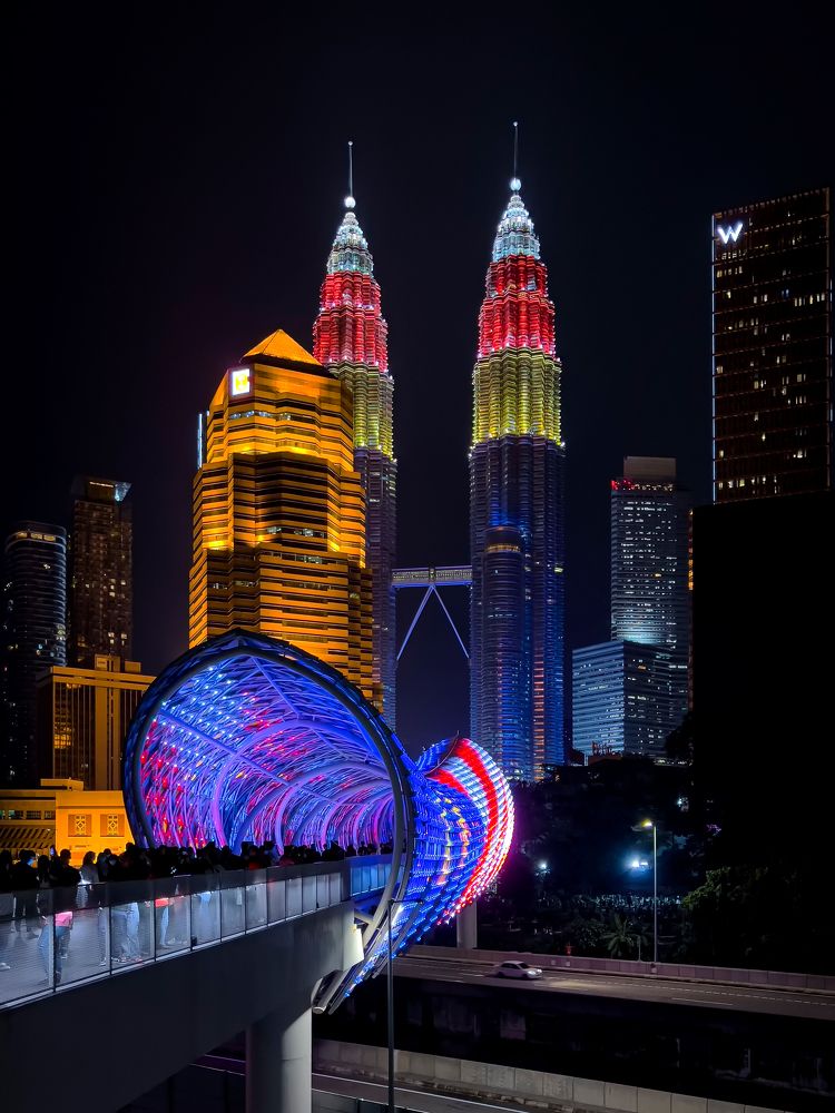 Saloma Link Bridge Kuala Lumpur