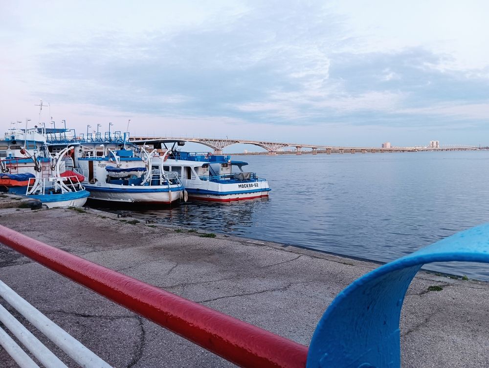 Речной трамвай. Волга.