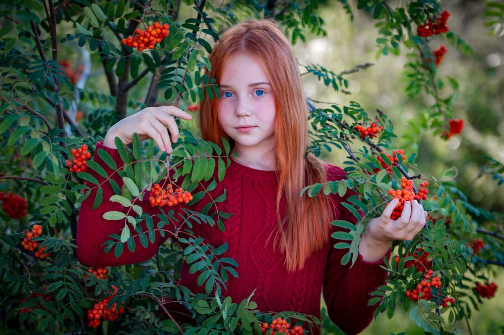 Девочка-осень