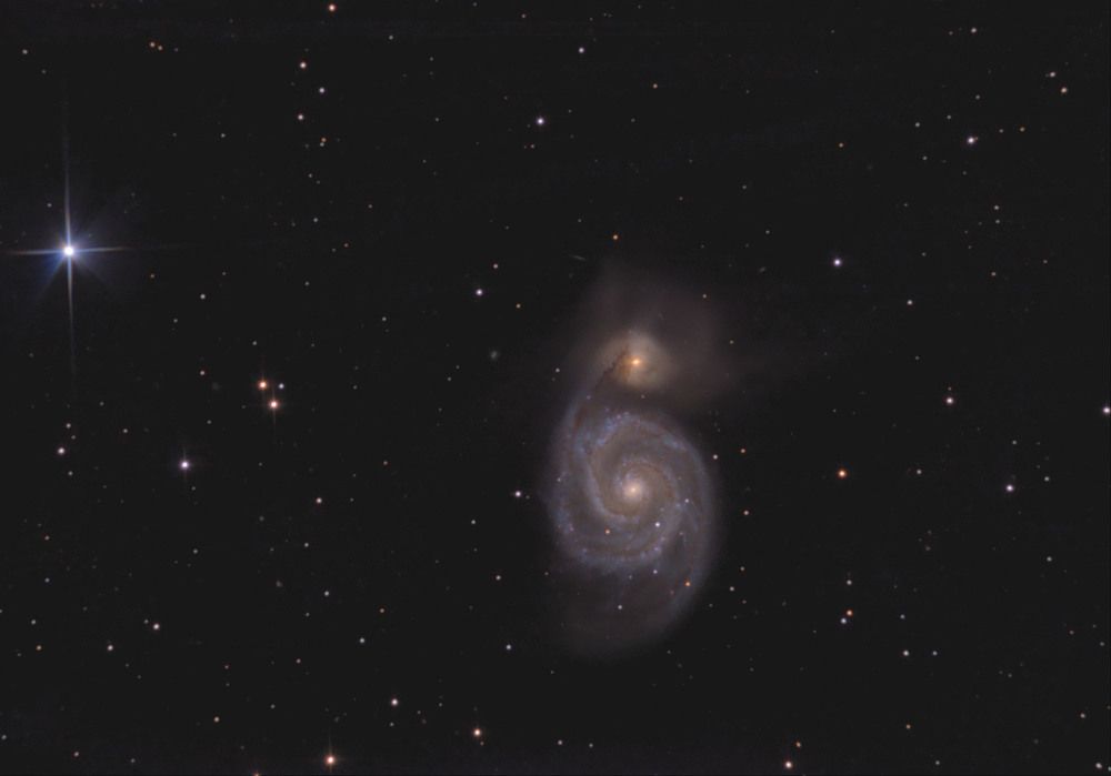 Галактика Водоворот М 51