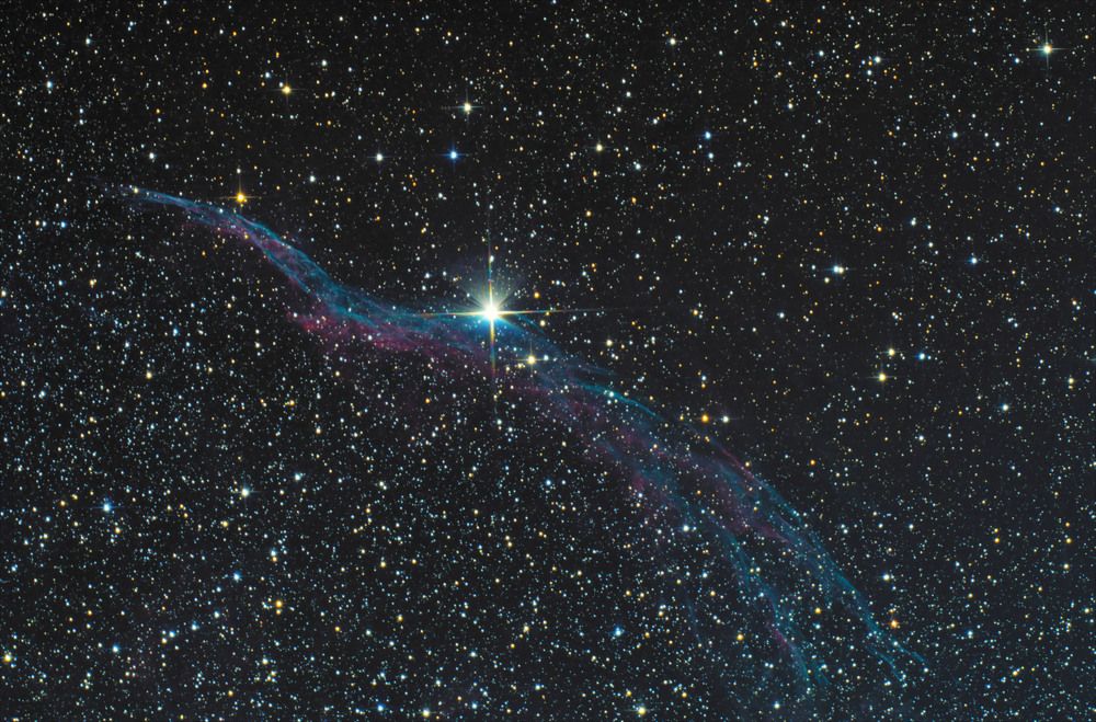 Туманность NGC 6960 Ведьмина метла