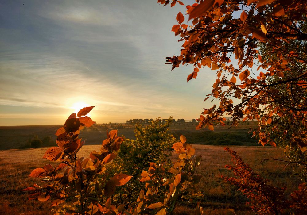 Сентябрьский рассвет.