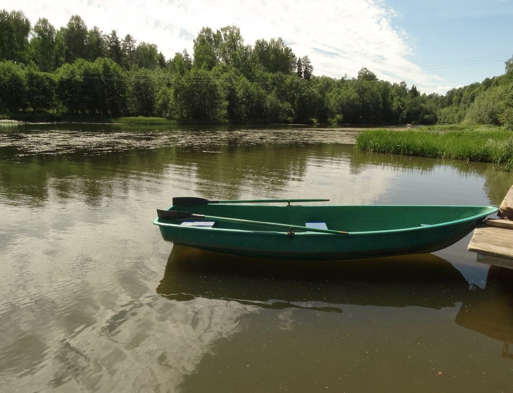 Зелёная вода.