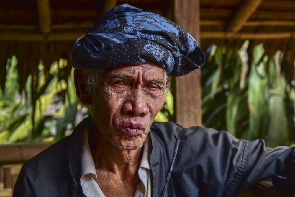 Kakek dari suku Baduy