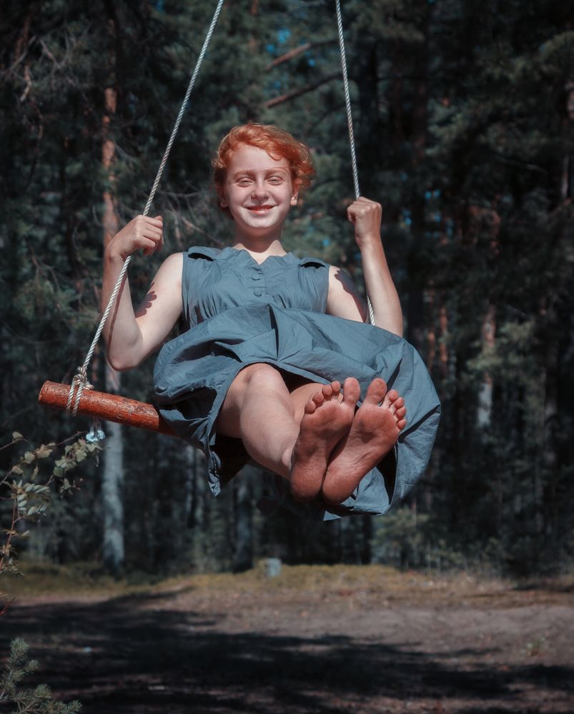 Только небо, только ветер, только радость впереди!