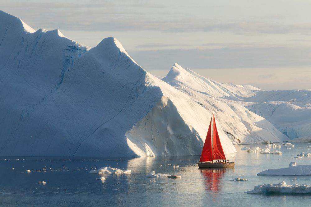 Under Ilulissat icefjord