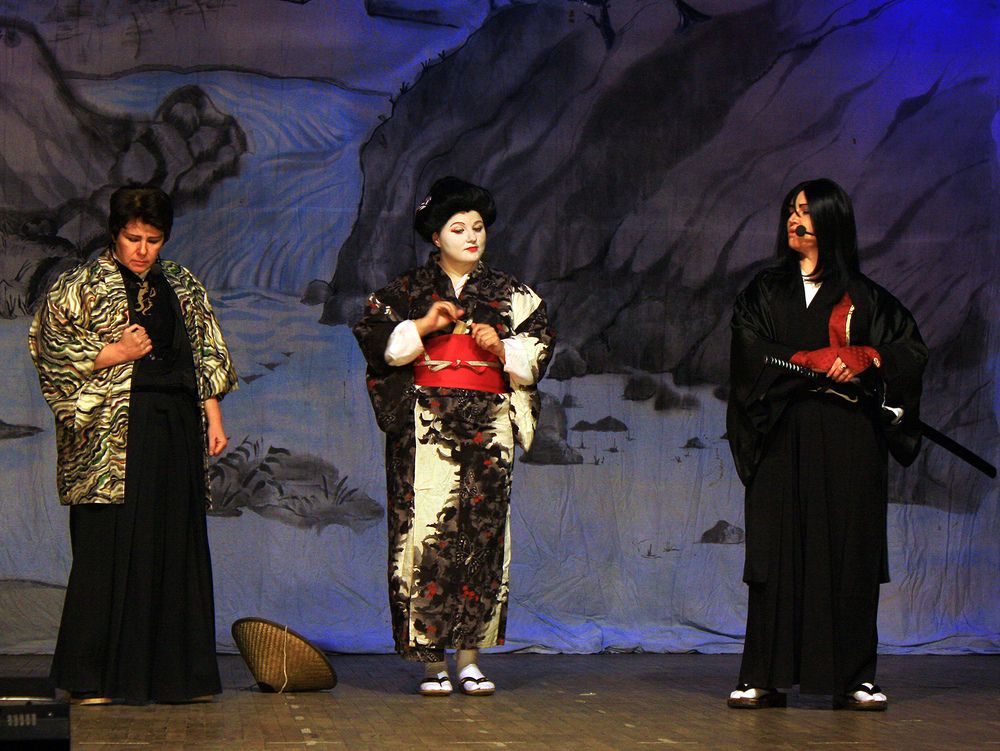 Кацура Когоро, гейша Икумацу и Сайго Такамори