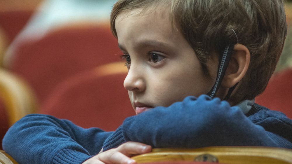 В Театре Юного Зрителя. Перед представлением