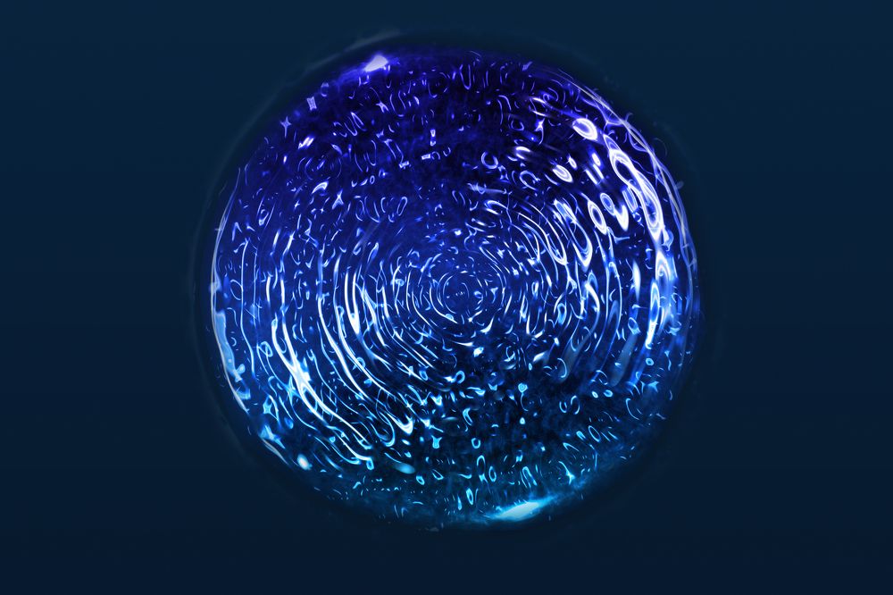 drawings of sound vibration on water surface