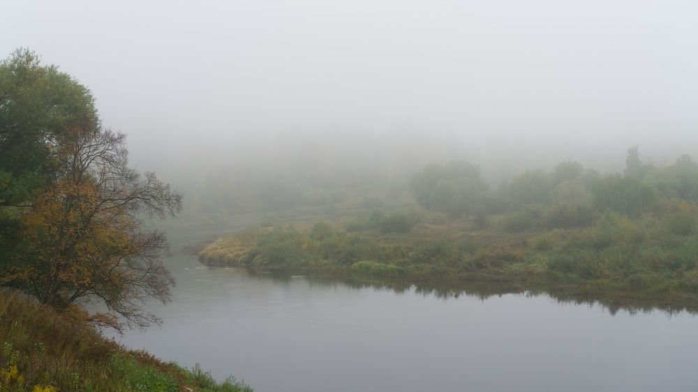 Туман над рекой Мста