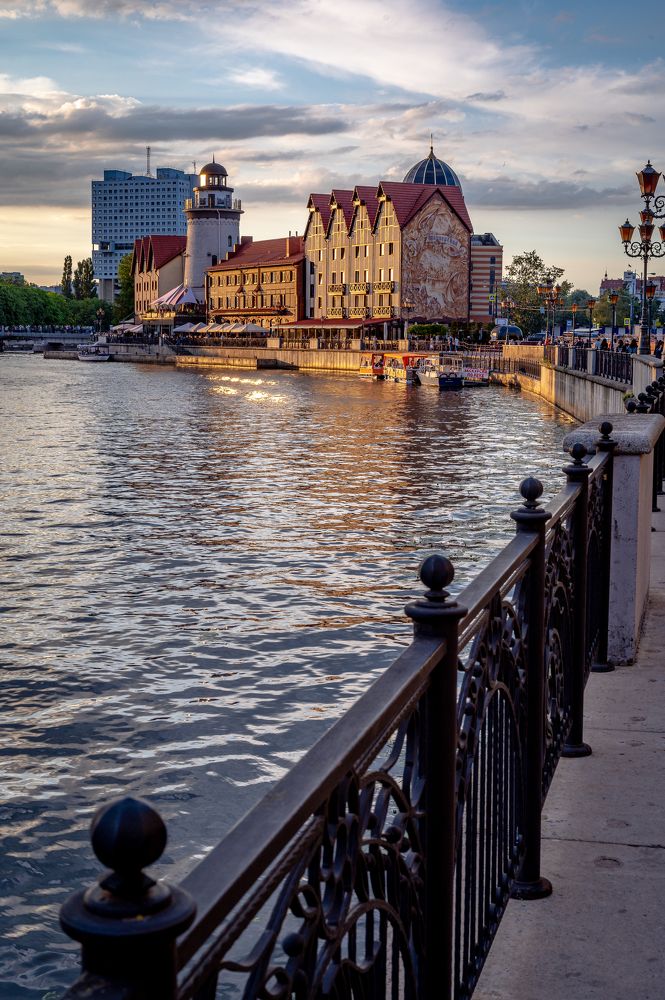 Калининград, золото заката