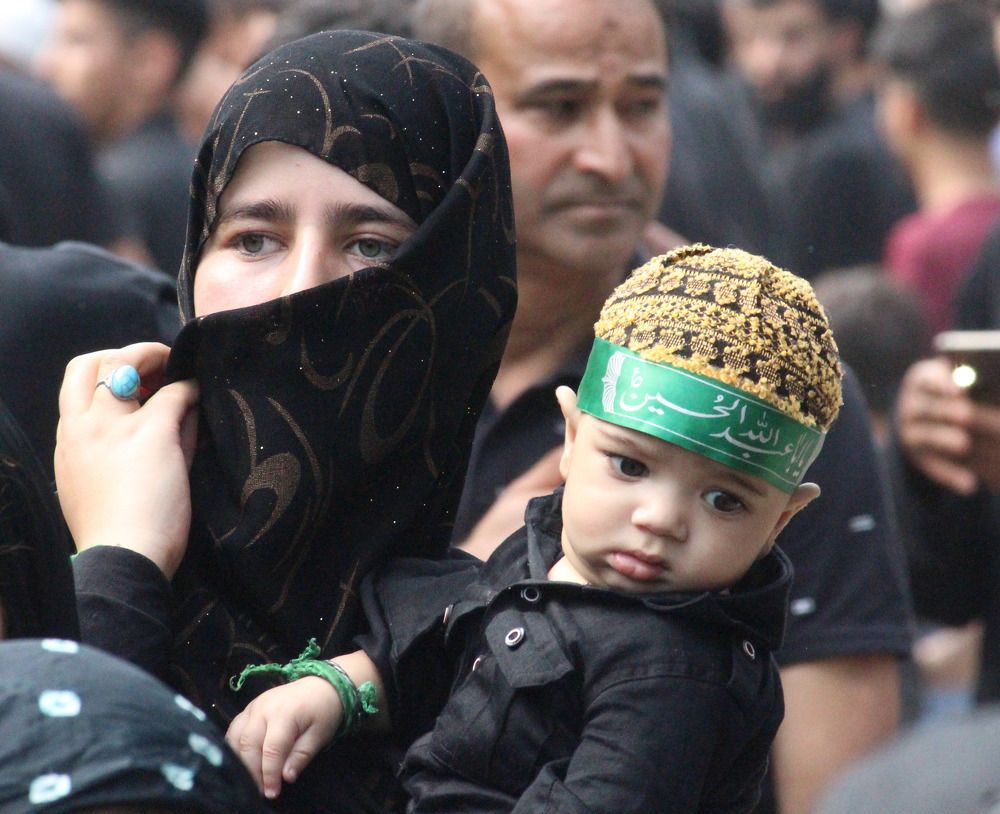 Moharram procession in Srinagar Kashmir India