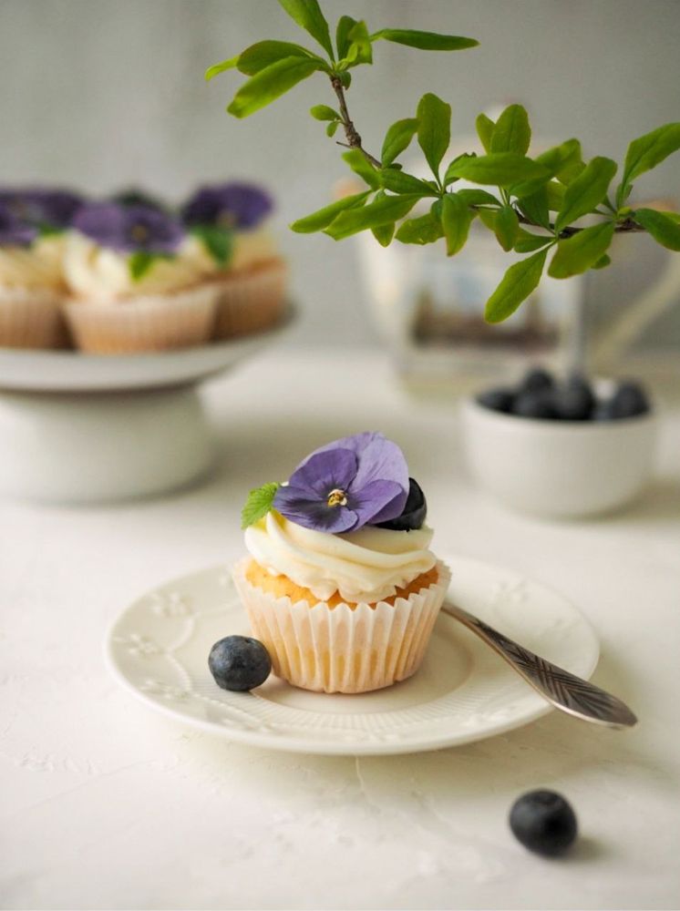 Цветочный десерт