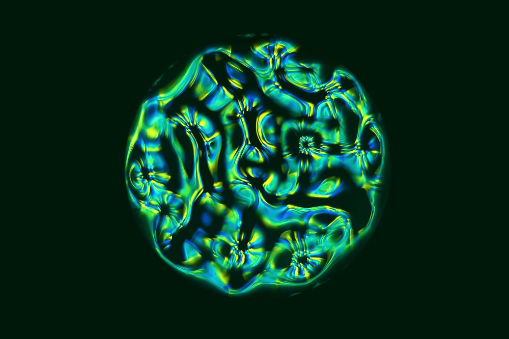 Cymatics water surface